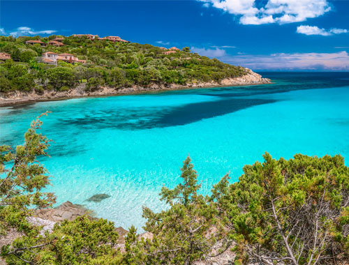 Sea view at Chrysalis Bay Residence Piccolo Pevero Sardinia